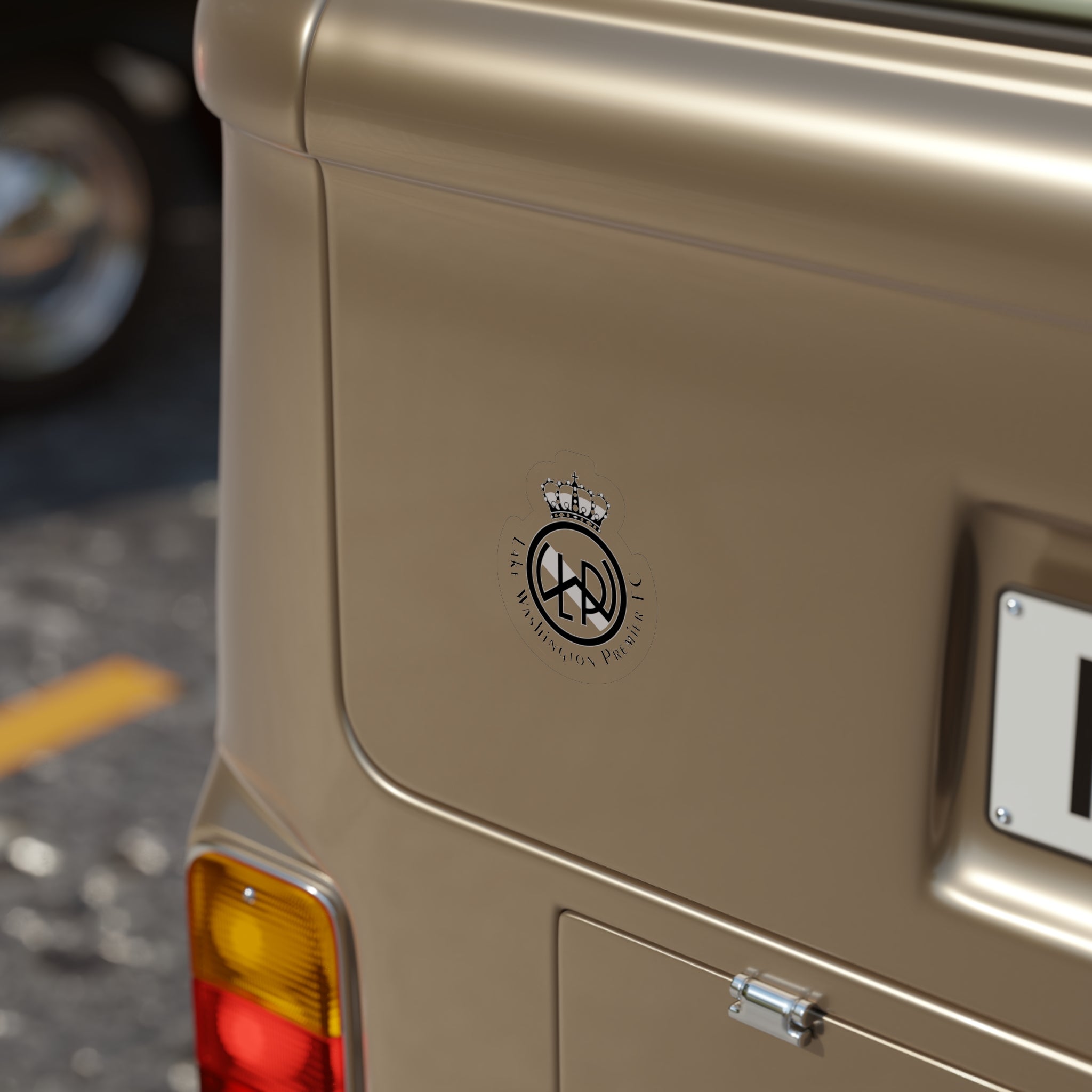 LWPFC ZAP Transparent Outdoor Sticker