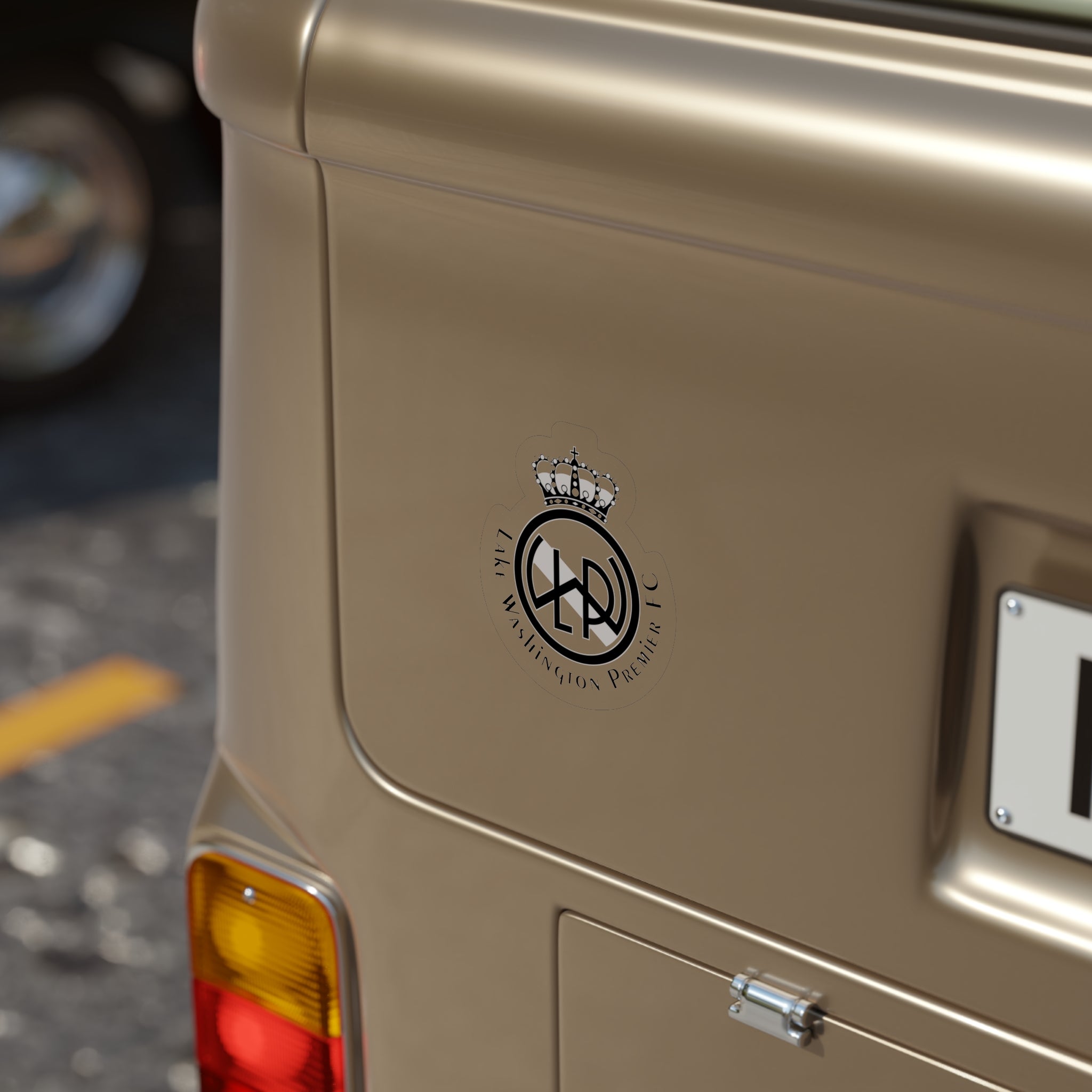 LWPFC ZAP Transparent Outdoor Sticker