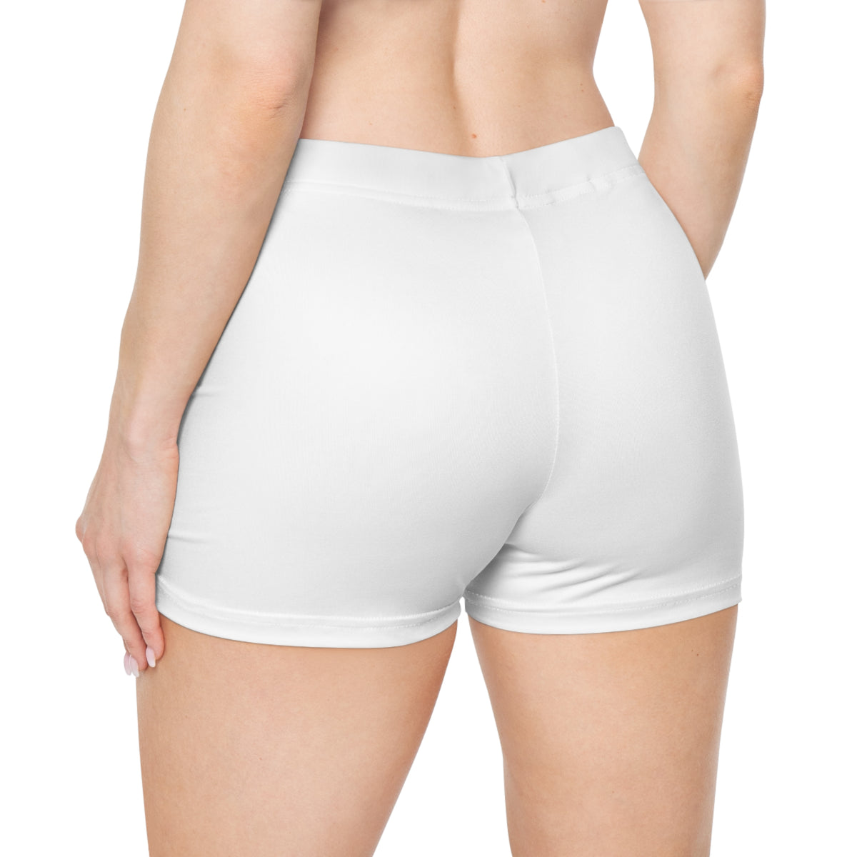 LWPFC White Shorties with Small Crest Logo